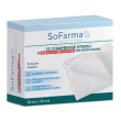 sofarma+ garza sterile in cotone 10 x 10cm 100 pezzi