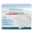 sofarma+ garza sterile in cotone 36 x 40cm 12 pezzi