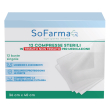 sofarma+ garza sterile in tessuto non tessuto 36 x 40cm 12 pezzi