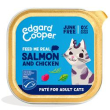 edgard&cooper - cat adult salmone e pollo paté