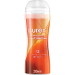 durex massage 2 in 1 sensuale - gel massaggio corpo e lubrificante con ylang ylang 200 ml