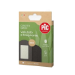 pic cerotto green vellutato e traspirante con supporto in bambu e garza con aloe 10 x 15cm 5 pezzi
