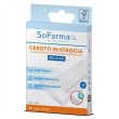 sofarmapiù cerotto delicato striscia 50x8cm con strato antiaderente - protezione sicura per ferite