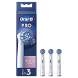 oral-b testine di ricambio pro sensitive clean, 3 testine | 3 testine di ricambio per spazzolino ele