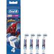 oral-b testine di ricambio power refill spiderman 4 pezzi