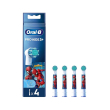 oral-b power refill eb10 spiderman 4 pezzi