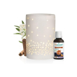 puressentiel cofanetto diffusore calore dolce lumini con ricarica da 10 ml