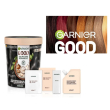 garnier good - colorazione permanente senza ammoniaca ,  nero 02