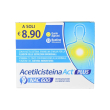 acetilcisteina act 600 plus integratore per secrezioni bronchiali 12 bustine - linea-act