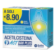 acetilcisteina 600 plus integratore alimentare, 12 bustine