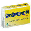 abi pharmaceutical cystoman 100, integratore alimentare, 30 compresse - supporto per le vie urinarie