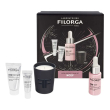 filorga, set pelle da sogno, ncef-shot 15 ml + ncef-reverse-eyes 4 ml + ncef-night mask 15 ml + cand