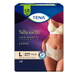tena silhouette - plus creme vita alta mutandine assorbenti femminili taglia l 8 mutandine