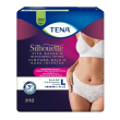 tena silhouette p white l 10pz