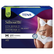 tena silhouette blanc - 12 mutandine assorbenti a vita bassa per incontinenza plus taglia m bianco