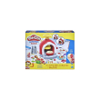 play-doh stamp n top pizza set - forno giocattolo con 6 colori di pasta modellabile e 25 condimenti