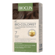 bioclin bio colorist colorazione permanente 7 biondo - kit completo per capelli intensamente colorat