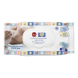 trudi baby care salviettine igiene e corpo al nettare dei fiori, 40 pezzi