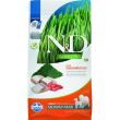 n&d spirulina adult medium & maxi all'aringa - alimento completo per cani 2 kg