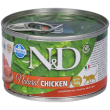 farmina n&d cat natural pollo 140 g mangime
