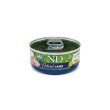 n&d natural agnello - mangime complementare per gatti adulti 140 gr