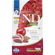 n&d quinoa hairball anatra, quinoa, mela e mirtillo rosso - alimento completo per gatti adulti per b