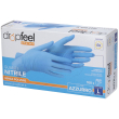 dropfeel pharma guanti nitrile senza polvere azzurro misura l 100 pz g
