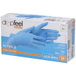 dropfeel guanto in nitrile colore azzurro taglia m 100 pezzi pz gu