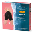 guam - panty lift up anticellulite nero taglia xs/s - intimo modellante anticellulite per un effetto