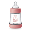 chicco - biberon perfect 5 girl flusso lento confezione 150ml