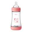 chicco perfect 5 - biberon 2m+ flusso medio capacità 240ml rosa