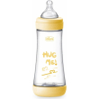 chicco perfect 5 - biberon anticolica flusso veloce 300 ml giallo
