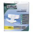soffisof air dry pannoloni a mutandina per incontinenza adulto taglia large 15 pezzi
