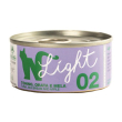 nc cat light2 ton/ora/mel 70g
