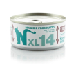 xl 14 manzo e prosciutto - alimento complementare per gatti adulti 170 gr