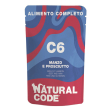 natural code gatto c6 manzo prosciutto 70gr (bustina)