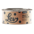 natural line lev gatto filetti di pollo 140gr (lattina)