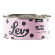 natural line lev gatto kitten tonno 140gr (lattina)