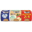 mellin omogeneizzati mela 3 pezzi 100g