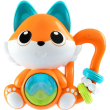 chicco baby sense & focus - trillino elettronico a forma di volpe