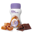 fortini compact multi fibre cioccolato caramello 4 bottiglie da 125 ml