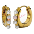 bjt315 orecchini dolores pearl gold plated