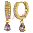 bjt317 orecchini ines viole gp