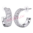 bjt327 orecchini cloe white stainless steel
