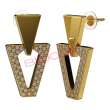 bjt328 orecchini emily gold plated