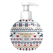 laboratorio dei saponi, sapone liquido snow melograno e viola selvatica 240ml