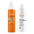 avène spray bambino protezione molto alta spf50+ 200 ml + latte doposole ristrutturante 50 ml