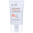 korff 365 protection antiage matt spf50+ gel crema viso 40 ml so
