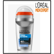 l'oreal men expert - deodorante roll-on  fresh extreme