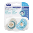 chicco physioforma succhietto in silicone air azzurro 2-6m 2 pezzi